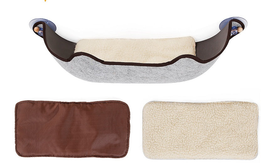 The Perfect View! Secure Cat Window Sill Perch.