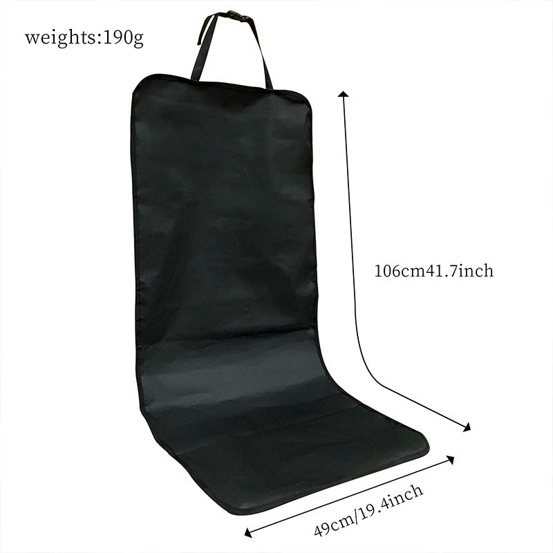 No-Mess Rides! Waterproof Pet Car Seat Cover & Mat.